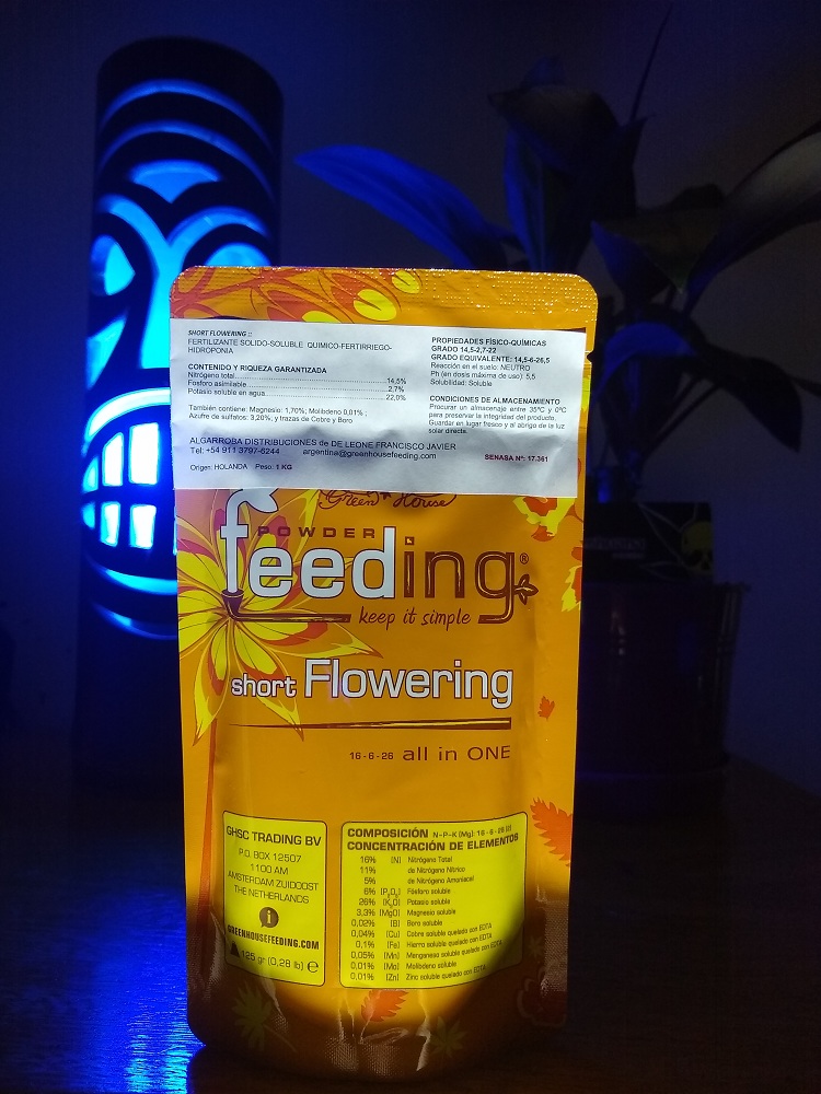 Powder Feeding Short Flowering 125Grs